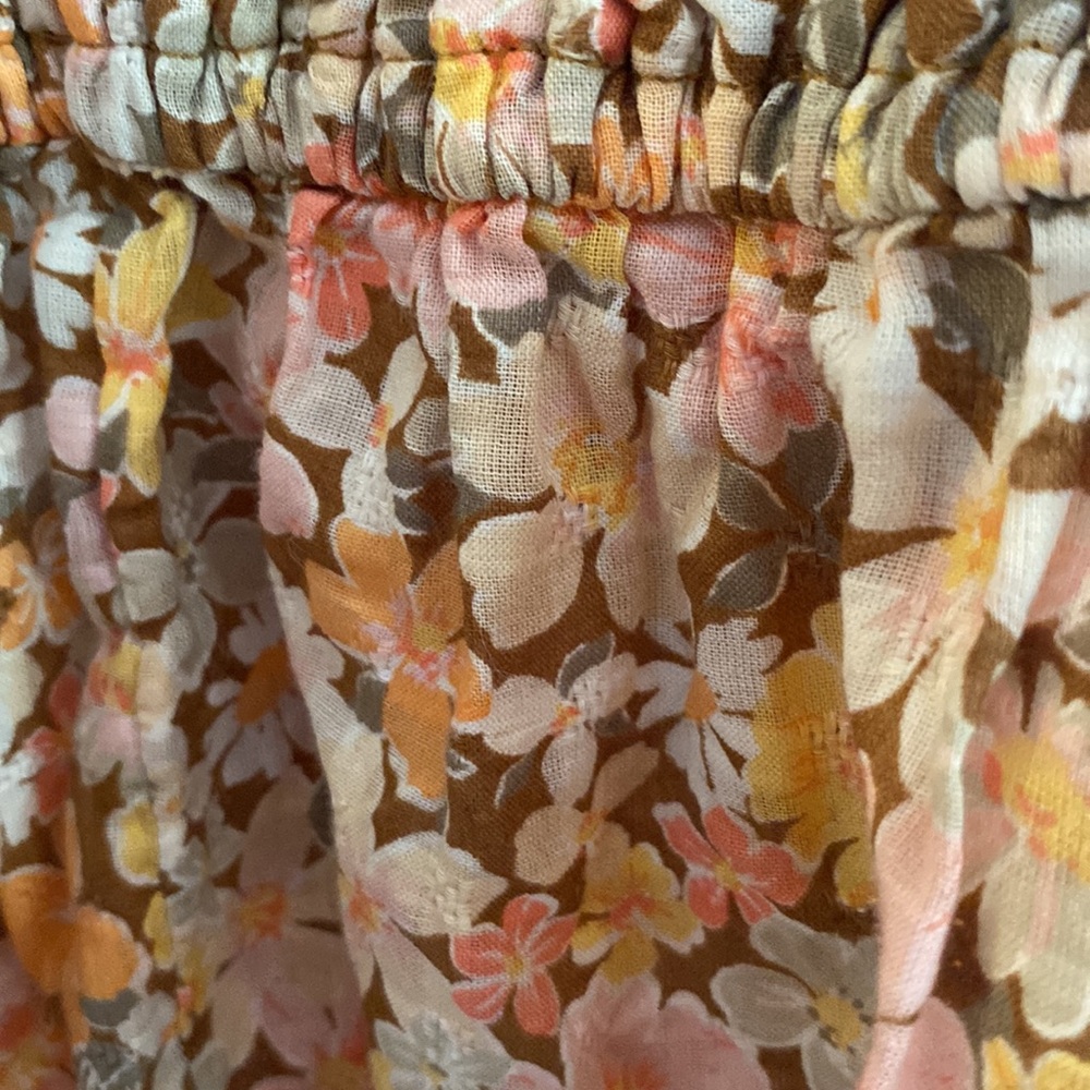 Beautiful floral babydoll tank. Size medium. American Eagle. New! - Picture 5 of 5